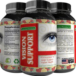 100  Lutein Pills for Healthier Eyes – Improve Vision and Clarity – Stop Macular Degeneration – Best Ocular Vitamins – Pure Plant Extract – Natural Supplement for Men   Women by California Products​