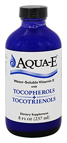 A C Grace Company Aqua-E Water-Soluble Vitamin E with Tocopherols Tocotrienols 8 fl oz 237 ml