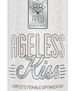 AGELESS KISS - Weight Loss For Women  Natural Fat Burner   Anti-Aging Skin Care Supplement   Thyroid Support  Cortisol Manager   Metabolism Booster for Stress Relief   Mood   Lose Belly Fat -60 Pills