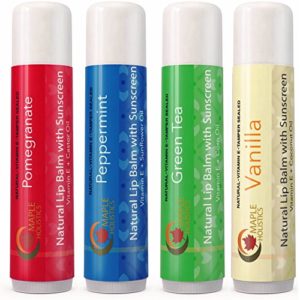 All Natural Therapeutic Lip Balm For Dry   Cracked Lips with SPF 15 UVA UVB Sun Protection with Antioxidant Vitamin E Pure Aloe Vera   Coconut Oil - Intense Lip Therapy With Natural Ingredients