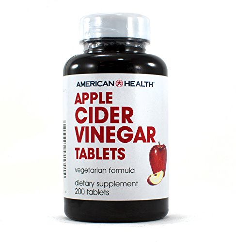 American Health Vinegar Tablets Apple Cider 200 Count 1 American Health Vinegar Tablets Apple Cider 200 Count