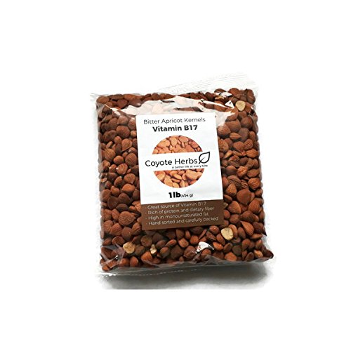 Apricot kernels  natural  organic  raw  bitter apricot kernel seeds Vitamin b17 Certified  1 POUND (16 OZ) 1 Apricot kernels  natural  organic  raw  bitter apricot kernel seeds Vitamin b17 Certified  1 POUND (16 OZ)