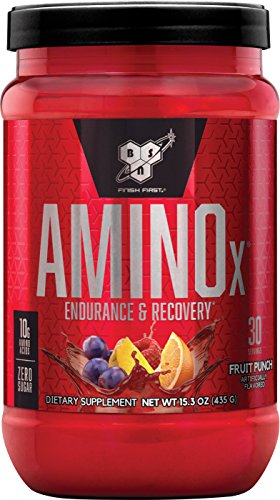 BSN Amino X Post Workout Muscle Recovery Endurance Powder with 10 Grams of Amino Acids Per Serving Flavor Fruit Punch 30 Servings (Packaging May Vary) 1 BSN Amino X Post Workout Muscle Recovery Endurance Powder with 10 Grams of Amino Acids Per Serving Flavor Fruit Punch 30 Servings (Packaging May Vary)