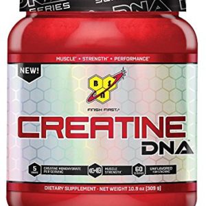 BSN Micronized Creatine Monohydrate Powder  Unflavored  2 Months Supply-60 Servings