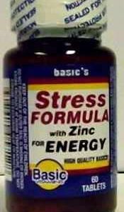 BV STRESS W ZINC TB 60 by BASIC VITAMINS