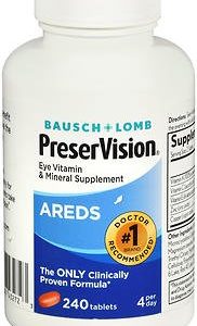 Bausch   Lomb PreserVision Areds  240 Tablets (Pack of 2)