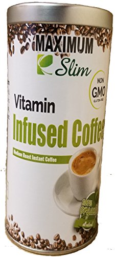 Be Healthier with Vitamin Infused Coffee  Infused With Essential Vitamins A  B1  B2  B3  B5  B6  B9  B12  C  D3  Biotin