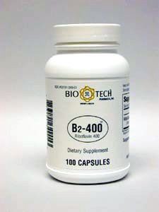BioTech Pharmacal - B2-400 Riboflavin - 100 Count