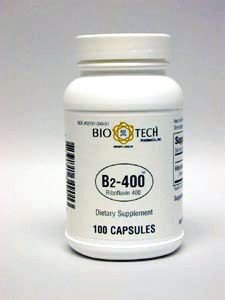 BioTech Pharmacal - B2-400 Riboflavin - 100 Count 1 BioTech Pharmacal - B2-400 Riboflavin - 100 Count