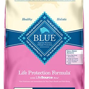 Blue Buffalo Small Breed Chicken   Rice Dog Food  15 lb  bag