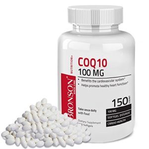 Bronson CoQ10 100mg (CoEnzyme Q-10)  150 Softgels