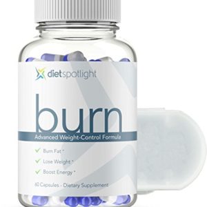 Burn HD Advanced Weight Loss Formula - Metabolism   Energy Booster  Appetite Suppressant  Safe   Effective Natural Thermogenic Supplement (1 Bottle and Daily Dose Case)