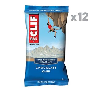 CLIF BAR - Energy Bar - Chocolate Chip - (2 4 Ounce Protein Bar  12 Count)