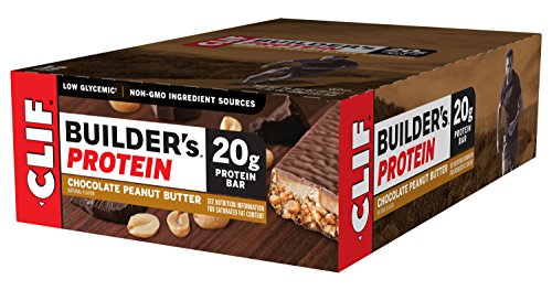 CLIF BUILDER'S - Protein Bar - Chocolate Peanut Butter - (2 4 Ounce Non-GMO Bar 12 Count) 1 CLIF BUILDER'S - Protein Bar - Chocolate Peanut Butter - (2 4 Ounce Non-GMO Bar 12 Count)
