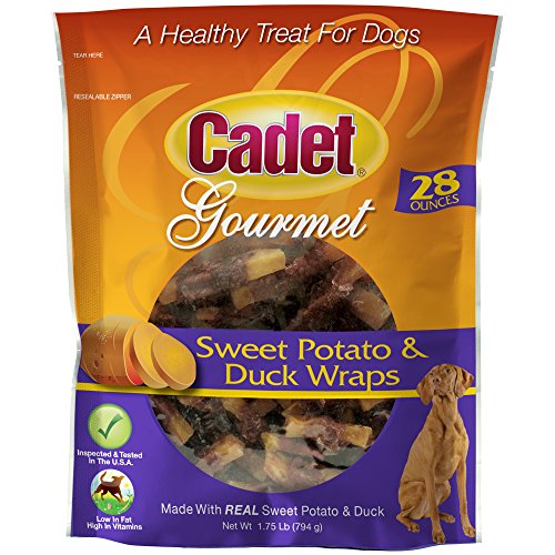 Cadet Duck and Sweet Potato Dog Treat Wraps 28 oz 1 Cadet Duck and Sweet Potato Dog Treat Wraps 28 oz