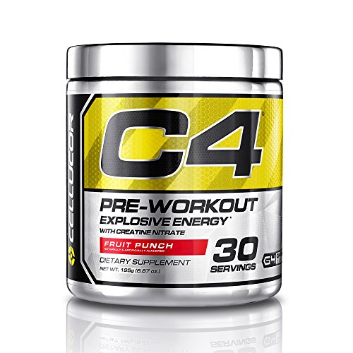Cellucor  C4 Pre Workout (Old Formula) Supplements with Creatine  Nitric Oxide  Beta Alanine and Energy  G4v1  30 Servings  Fruit Punch