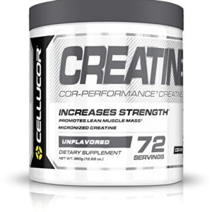 Cellucor Micronized Creatine Monohydrate Powder  COR-Performance Series  Unflavored  72 Servings