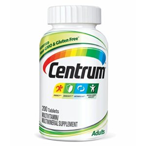Centrum Adult (200 Count) Multivitamin Multimineral Supplement Tablet  Vitamin D3