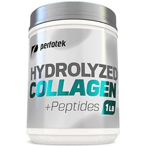 Collagen Powder Peptides 16oz Unflavored Hydrolyzed Collagen Grass-Fed Non-GMO Kosher Easy Mix Drink Pure Beef Protein Hidrolysate Supplement 1 Pound (Collagen)