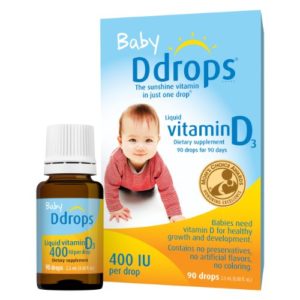 Ddrops Baby 400 IU  Vitamin D  90 drops 2 5mL (0 08 fl oz)