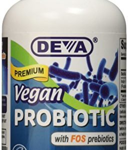Deva Nutrition Vegan Probiotic Capsules  90 Count