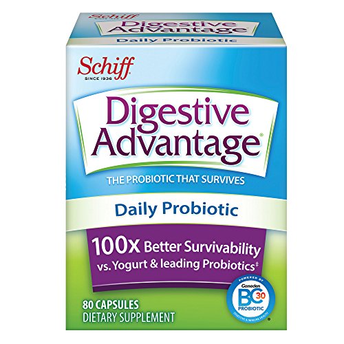 Digestive Advantage Daily Probiotic - Survives Better Than 50 Billion - 80 Capsules 1 Digestive Advantage Daily Probiotic - Survives Better Than 50 Billion - 80 Capsules
