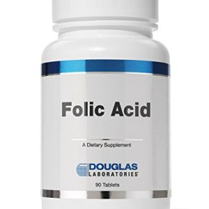 Douglas Laboratories - Folic Acid 400 mcg  - Water Soluble B Vitamin to Support Energy Production and Pregnancy  - 90 Tablets