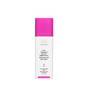 Drunk Elephant T L C  Framboos Glycolic Night Serum - Skin Care Brightening Night Serum (30ml  1 fl oz )