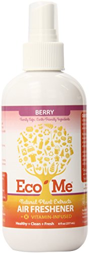 Eco-Me Natural Air Freshener  Vitamin-Infused Berry Scent  8 Ounce