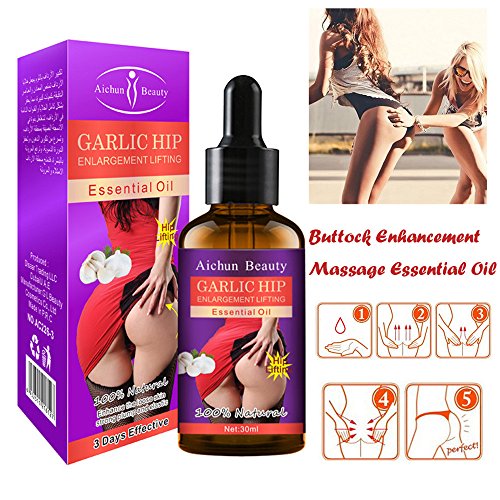 Essential Oil  Jinjin Buttock Enhancement Massage Essential Oil Hip Lift Up Butt Firm Skin 30ML (Purple)