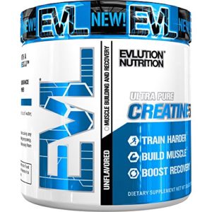 Evlution Nutrition Creatine5000 5 Grams of Pure Creatine in Each Serving Unflavored Powder (60 Servings)