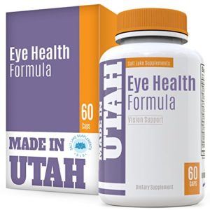 Eye Health Formula With Essential Vitamins  Minerals and Natural Herbs Including Lutein - Supports Overall Eye  Retina   Macula Health To Protect Your Vision And Keep It Healthy