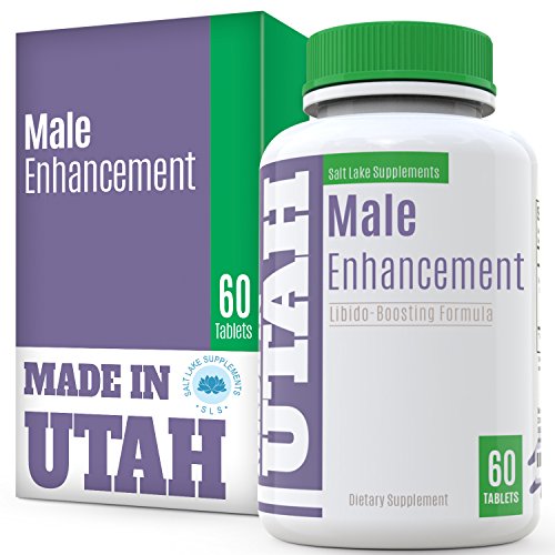 FLASH SALE - All Natural Male Enhancement Energy Boosting Formula With L-Arginine  Maca Root  Tongkat Ali   Ginseng To Improve Performance  Energy  Stamina For Pre Workout  60 capsules