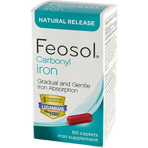 Feosol® Natural Release Carbonyl Iron 45 mg 60 Count 1 Feosol® Natural Release Carbonyl Iron 45 mg 60 Count