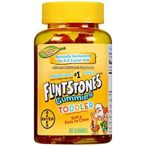 Flintstone Vitamin Toddler Gummies 80ct (Pack of 2)