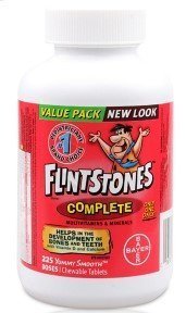 Flintstones Chewable Multiple Vitamins Complete Value Pack 225 Tablets