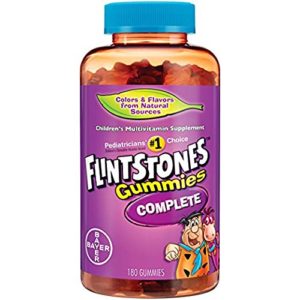 Flintstones Children's Complete Multivitamin Gummies  180 Counts (2 Pack)