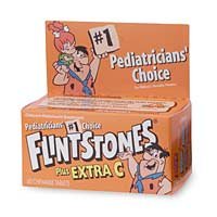 Flintstones Children's Multivitamin Supplements Chewable Tablets 60 ea