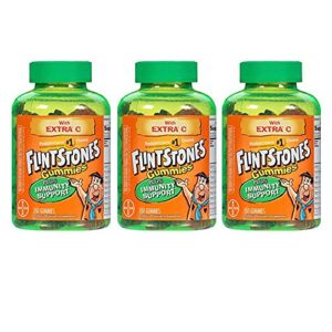 Flintstones Gummies plus Immunity Support  150 Count - 3 Bottles