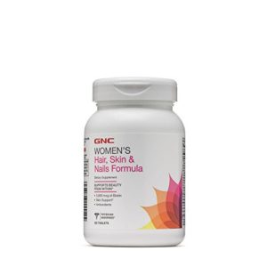 GNC Womens Hair Skin and Nails Formula with Biotin Antioxidants - 120 Count