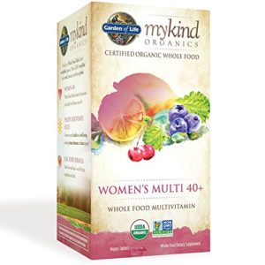 Garden of Life Multivitamin for Women - mykind Organic Women's 40  Whole Food Vitamin Supplement  Vegan  60 Tablets