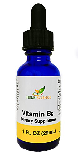 Herb-Science Vitamin B5 Pantothenic Acid Alcohol-Free Liquid Extract Maintain Healthy Hormones Support Heart Health Help Keep Skin and Hair Healthy and Support Immune System 1 Herb-Science Vitamin B5 Pantothenic Acid Alcohol-Free Liquid Extract Maintain Healthy Hormones Support Heart Health Help Keep Skin and Hair Healthy and Support Immune System