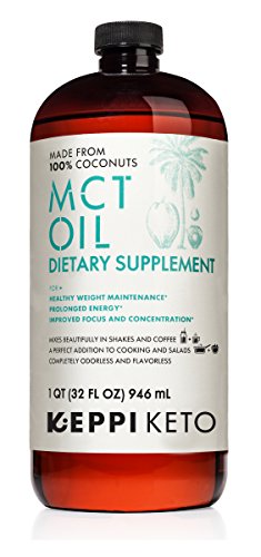 Keppi Keto MCT Oil Non GMO 32 oz Dietary Supplement Made From 100 Coconuts Real Coconut Oil Supports Weight Maintenance with increased Metabolism 30 day 100 Money back Guarentee 1 Keppi Keto MCT Oil Non GMO 32 oz Dietary Supplement Made From 100 Coconuts Real Coconut Oil Supports Weight Maintenance with increased Metabolism 30 day 100 Money back Guarentee