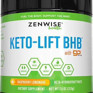 Keto BHB Salts Supplement with goBHB - Beta Hydroxybutyrate Exogenous Ketones to Achieve Perfect Ketosis - Energy Boost for Workouts   Focus   Weight Loss   Fat Burn - Raspberry Lemonade - 7 5 oz