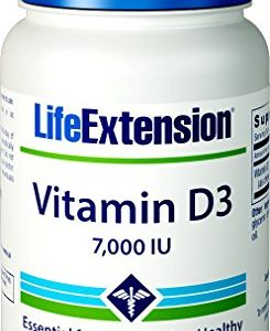 Life Extension Vitamin D3 7 000 IU  60 softgels