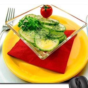 Mouse Pads - Salad Cucumbers Vitamins Healthy Cover