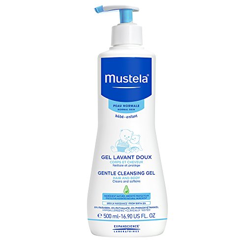 Mustela Gentle Cleansing Gel Baby Hair Body Wash Plant-Based Formula with Natural Avocado Perseose fortified with Vitamin B5 16 9 fl ounce 1 Mustela Gentle Cleansing Gel Baby Hair Body Wash Plant-Based Formula with Natural Avocado Perseose fortified with Vitamin B5 16 9 fl ounce