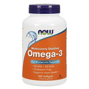 NOW Omega-3 1000mg  200 Softgels