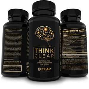 Natural Brain Supplement Nootropic Pills – Memory Booster Vitamins For Focus  Clarity   Energy – For Cognitive Enhancement   Increased Productivity  Ginkgo Biloba  St  John's Wort