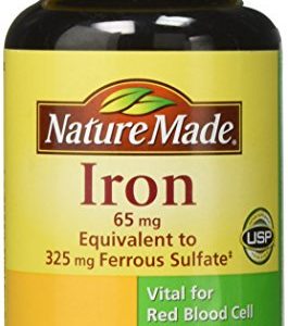 Nature Made Iron 65 mg   365 Tablets
